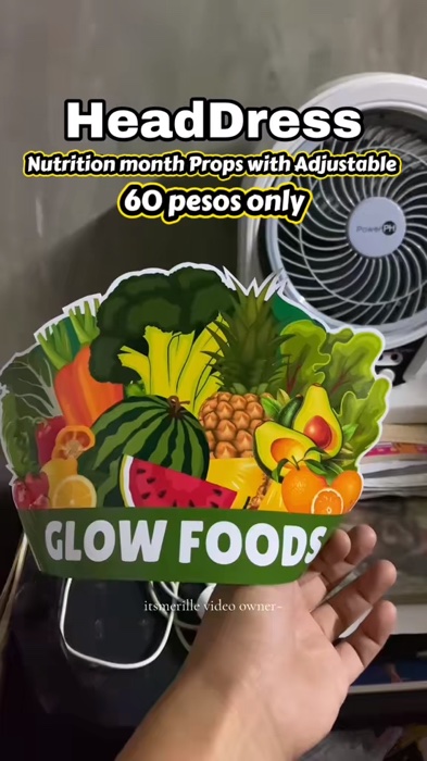 ￼2026 Design Nutrition Month 3D Head Dress and Non 3D Design | Nutrition Month Head Dress #headdress #nutritionmonth #3d