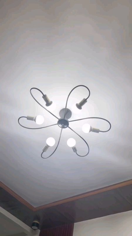 #Exquisite living room #chandelier #molecular #lampled chandelier living ro...#masmurasashopee #hugotsashopee #freevideocoinsashopee