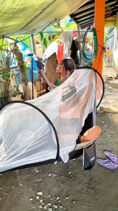 Outdoor Hammok with Net #MasMuraSaShopee #ShopeePHPaydaySale #FreeCoinsInShopeeVideo