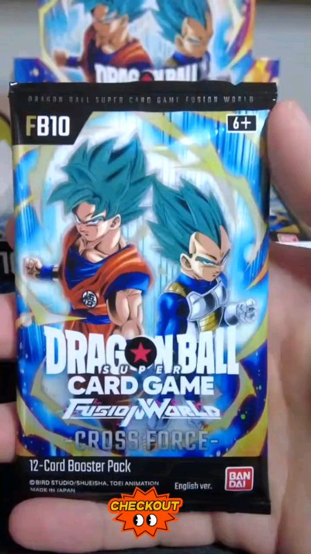 BANDAI Dragon Ball Super Card Game Fusion World Booster Pack CROSS FORCE #fyp #MasMuraSaShopee #sale #bigdiscount #freevoucher #viral #trending