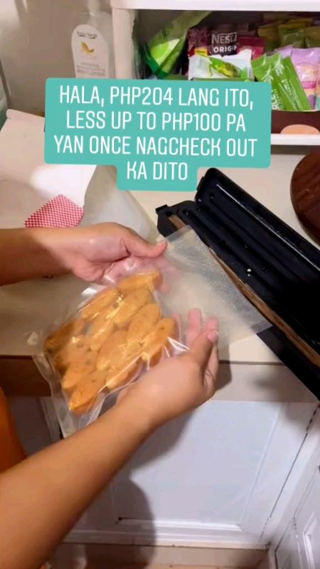 Eto talaga need ko para ma preserve ang pagkain bii, kaya check out kana rin! #vacuumsealer  #foodvacuum #sealing #automatic #affordableprice #trends