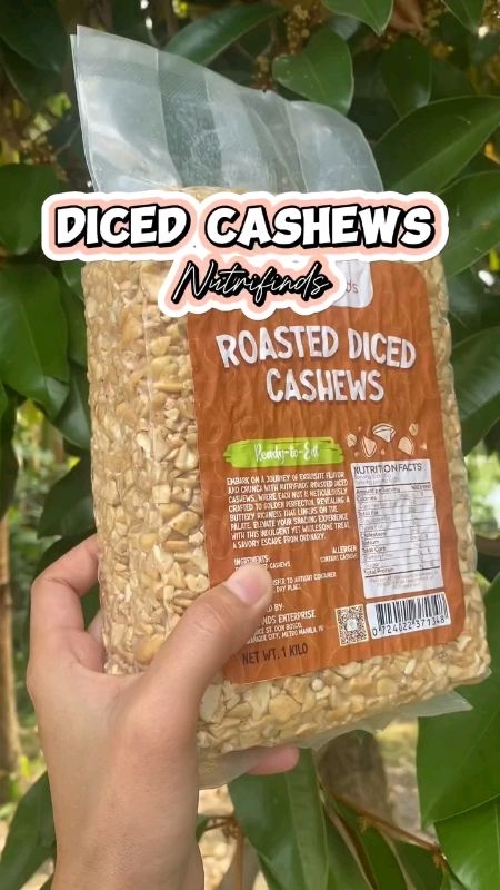 Diced Cashews#cashews #nuts #food #snacks #nutrifinds #cheapfinds #shopee #FreeCoinsInShopeeVideo