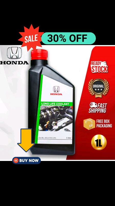 Honda Coolant Original Genuine Green Coolant Long Lasting Type 1 #Honda #superlonglifecoolanttype21 #Hondalonglastingcoolant   #MasMurasaShopee