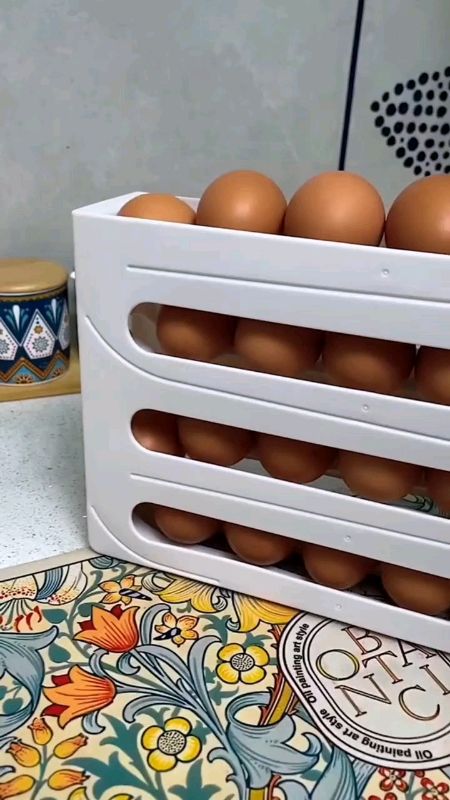 Egg organizer . #eggorganizer #eggtray #FreeCoinsInShopeeVideo
