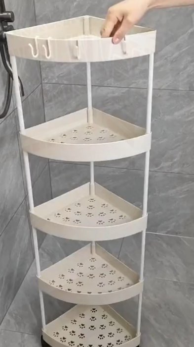 A great bathroom organizer shelf, very cheap and very durable.#bathroom