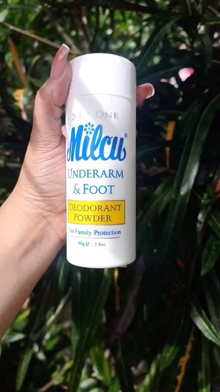 Milcu 2in1 Underarm and Foot Deodorant Powder #fyp #shopee #shopeefinds #trending #viral #deodorant #milcu #bodycare #bodyodor #foot #underarm #foryou