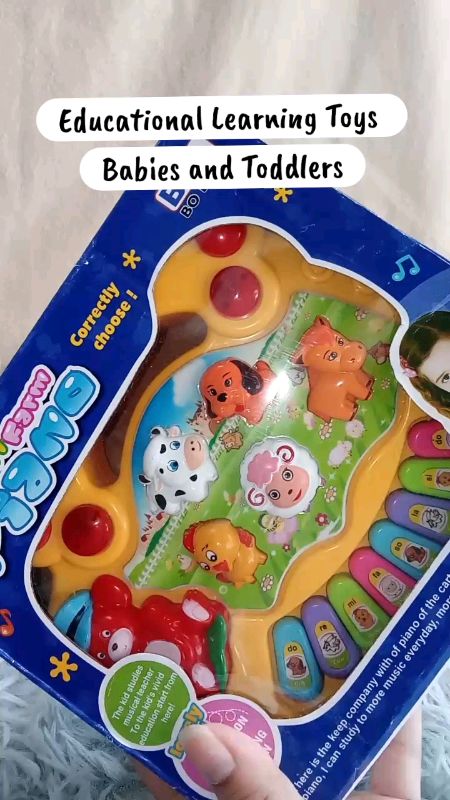 Animal Farm Piano Educational Toys Musical Instrument Toy Developmental Music Toy #educationaltoys #learningtoys #musicaltoys #developmentalmusictoy