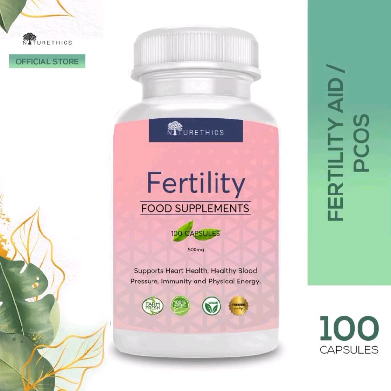 NATURETHICS FERTILITY/PCOS FOOD SUPPLEMENT (100 CAPSULES) WITH PARAGIS#NATURETHICS#FERTILITY#PCOS#FOODSUPPLEMENT#PARAGIS#PREGNANCY#FYP#SHOPEE