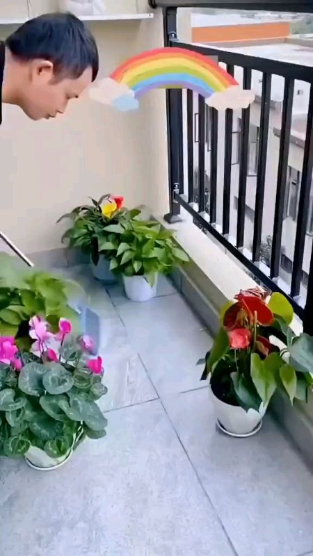 Balcony Hanging Basket Flower Rack #hangingrack #flowerrack #hanging #pot #FreeCoinsInShopeeVideo #MasMuraSaShopee #trending