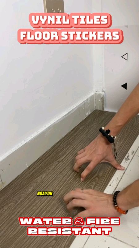 #vinyltiles #floorsticker #selfadhesive #pvctiles #waterproof #fireproof #trending #FreeCoinsInShopeeVideo #fyp