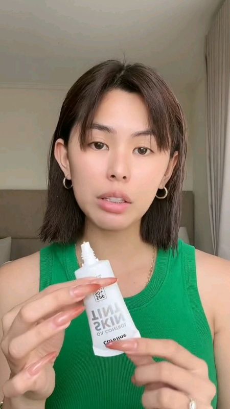 Careline Oil Control Skin Tint #careline #oilcontrol #skintint #oilcontrolskintint #makeup #face #featuredvideo #FreeCoinsInShopeeVideo