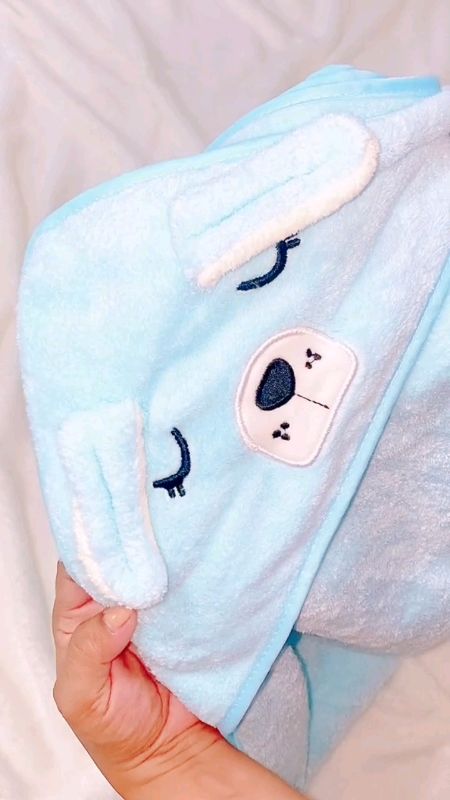 Baby Pro Quick Dry and. Super Absorbent  Cotton Hooded Towel #FreeCoinsInShopeeVideo #MasMuraSaShopee #Trending #viral #fyp