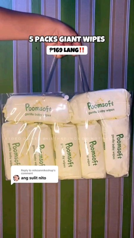 Paborito ng lahat na wipes #FreeCoinsInShopeeVideo #poomsoft #poomsoftwipes #babywipes #wetwipes #wipes
