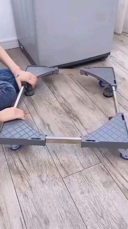 Adjustable 4Wheels Stand Bracket for Heavy Appliances #wheelstand #adjustablewheelbracket #adjustablewheels #appliancesbracket #homefinds #saleshopee