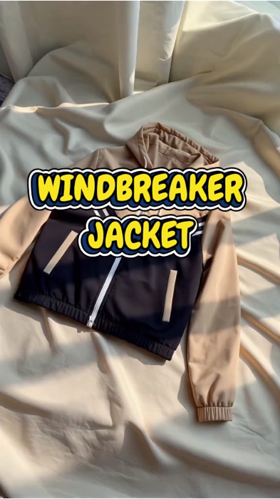 WINDBREAKER JACKET WITH HOODIE #windbreaker #windbreakerjacket #jacket #bomberjacket #jacketformen #windbreakerformen #Fashion #mensjacket #menjacket