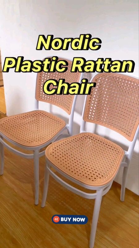 #HugotSaShopee #nordicchair #rattanchair #plasticchair #MasMuraSaShopee