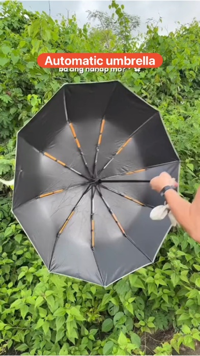 Automatic umbrella #kfinds #MasMuraSaShopee #kshopvideo #automaticumbrella
