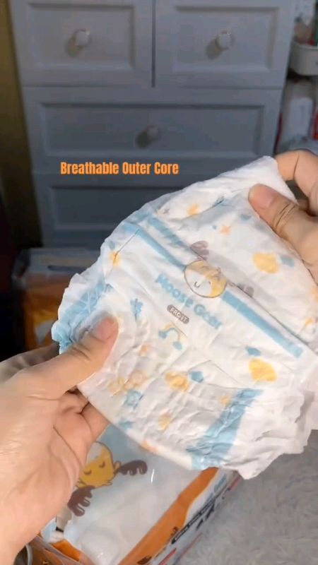 #Elorafinds Moose Gear Baby Pants Diaper 120pcs (4PACKS) Hypoallergenic Super Absorbent Double Leak Guard #trending #fyp #viral #shopee #sale #foryou