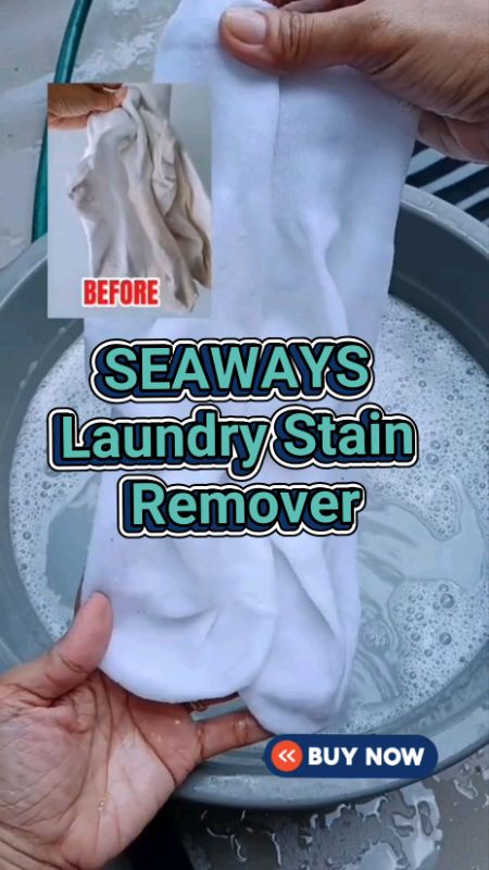 SEAWAYS Laundry Stain Remover#HugotSaShopee #MasMuraSaShopee #trending