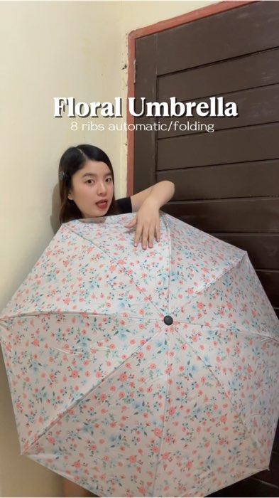 Big Umbrella | Payong | Automatic umbrella | Folding payong 🌂☂️ #payong #floralumbrella #automaticpayong #foldingumbrella #umbrella