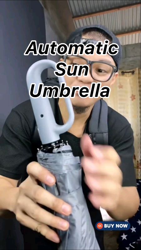 Automatic Sun Umbrella ☔ Anti UV Windproof #FreeCoinsInShopeeVideo #automaticumbrella #sunumbrella #antiuv #umbrella #windproofumbrella #giftideas