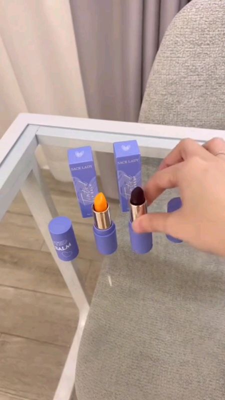 SACELADY tinted magic lip balm changing color #sacelady