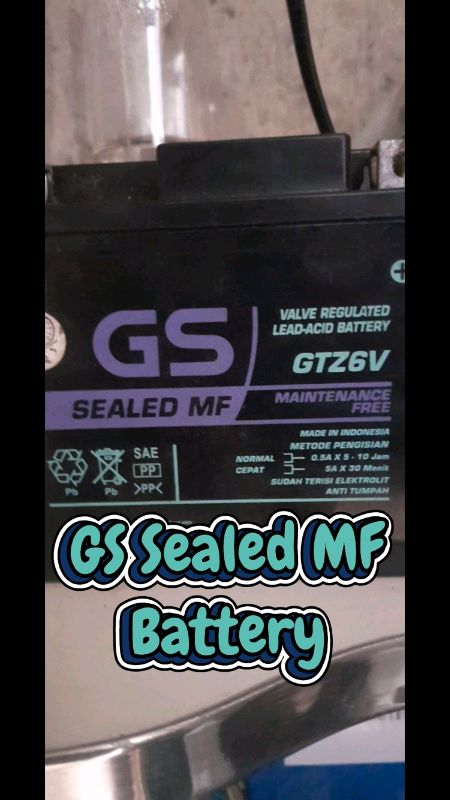 GS Sealed MF GTZ6V #FreeCoinsInShopeeVideo #MasMuraSaShopee #gsbattery #motorcycle #motorcyclebattery #sealedbattery