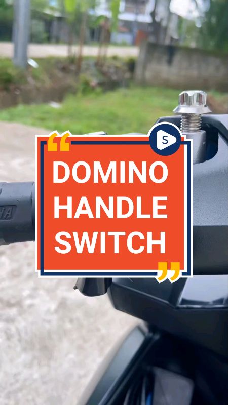DOMINO HANDLE SWITCH #switch #honda #MasMuraSaShopee #FreeCoinsInShopeeVideo