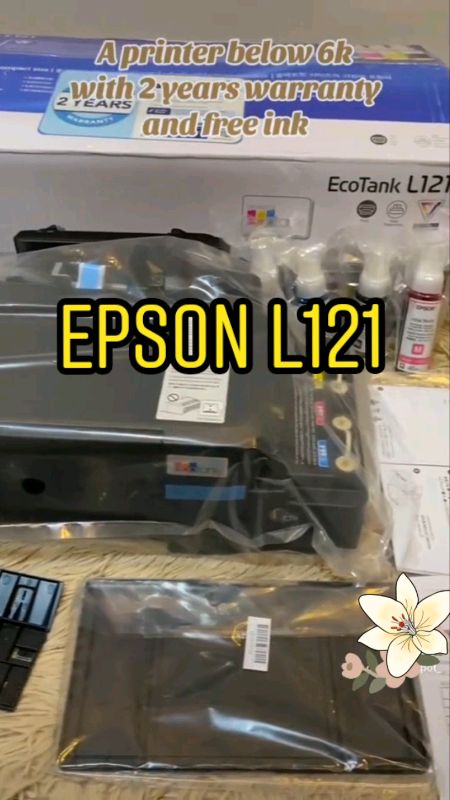 #FreeCoinsInShopeeVideo #printer Epson L121🌷 #epson #ink #shopee  #shopeeVideo #school #work #fyp  #MasMuraSaShopeeVideo #buy