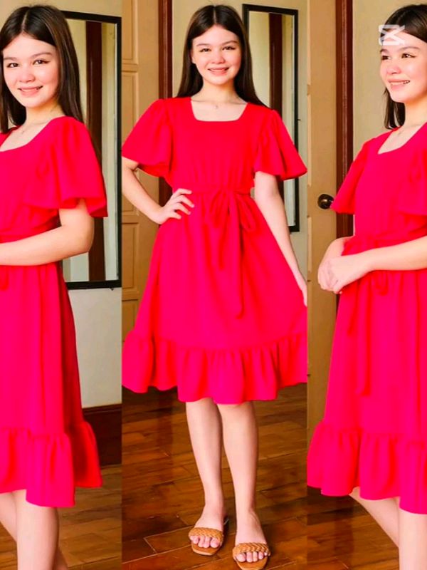 Girls dress bell sleeve #girlsdress