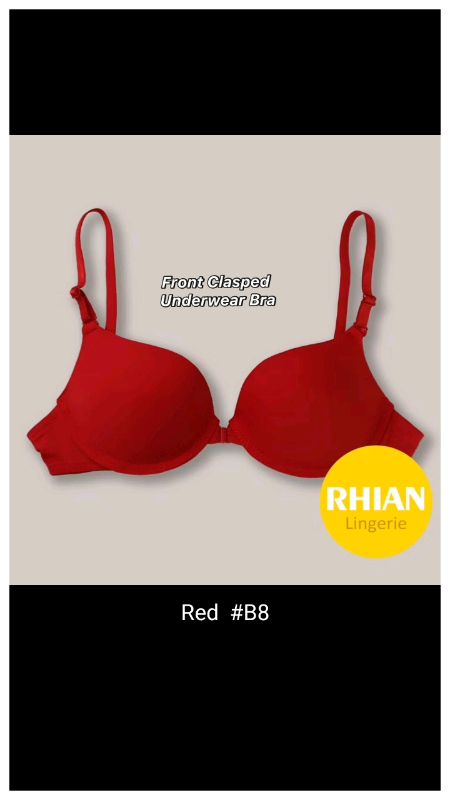 UnderWearBra #frontclasped#rhian#masmurasashopee