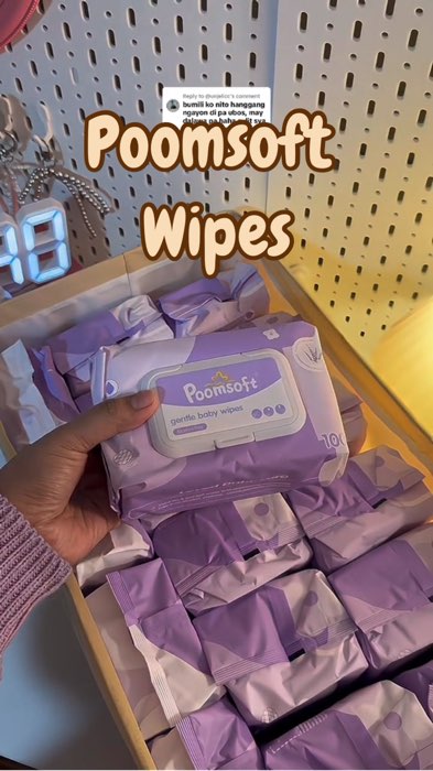 Poomsoft lavender Scented Wipes #poomsoft #wipes #poomsoftwipes #scentedwipes #lavenderwipes #babywipes #cleaningwipes #wetwipes #sanitizingwipes