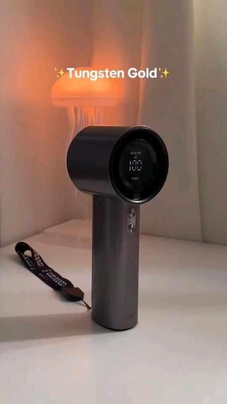 GS5 Portable Handheld Turbo Fan 6000mAh 100 Gear High-Speed Cooler Rechargeable Digital Display Fan. #FreeCoinsInShopeeVideos #affordable #bestbuy