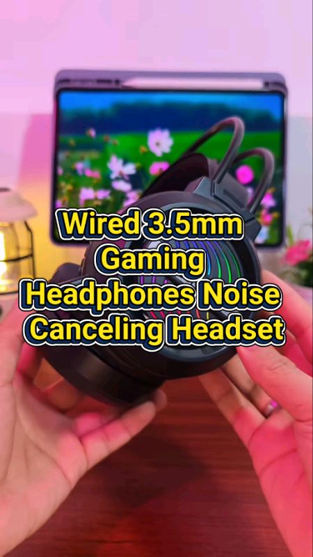 Wired 3.5mm Gaming Headphones Noise Canceling Headset. #MasMuraSaShopee #FreeCoinsInShopeeVideo #ShopeePHPaydaySale #WishlistMoSagotKo #viral #fyp