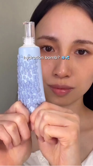 no cakey makeup ever. #dralthea #aquamarinewaterycream #dewyskin #firmhydration #calming #shopee #draltheaskincare #holygrail