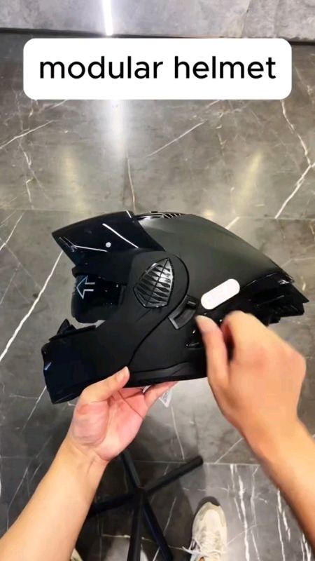 Check out COD!AXK 2IN1Modular helmet Motorcycle Modular open face helmet Full Face helmet Double lens with ICC#shoppe #shopee #trend #trending #viral