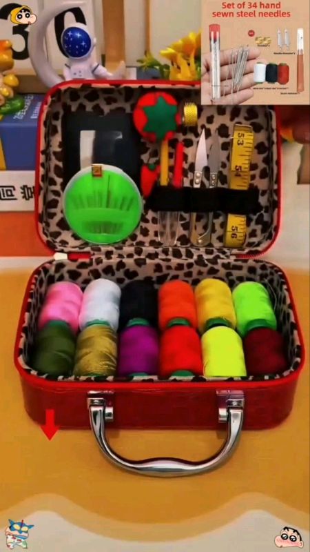34 pcs sewing needle set #sewingset #sewing #needleset #needle #clothes ##fyp