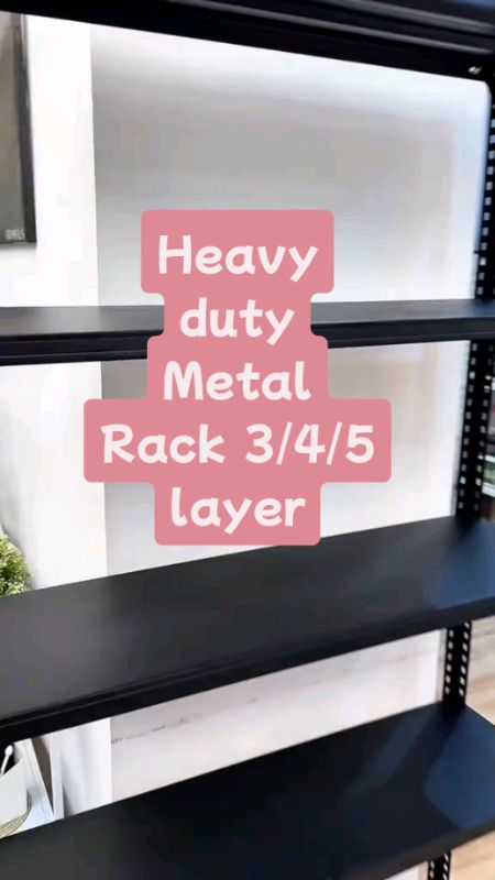 Metal Rack Shelves Heavy Duty Organizer#MasMuraSaShopee #HugotSaShopee