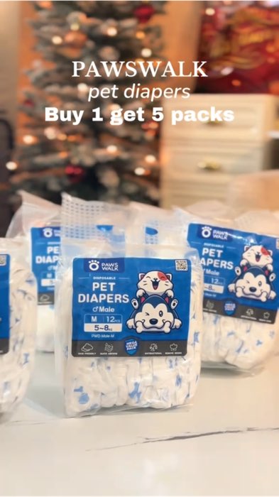 Dun tayo sa pet diaper na mura baro di tich sa quality #petdiaper #dogdiaper #pawswalkdiaper #MasMuraSaShopee #FreeCoinsInShopeeVideo #shoppeeph