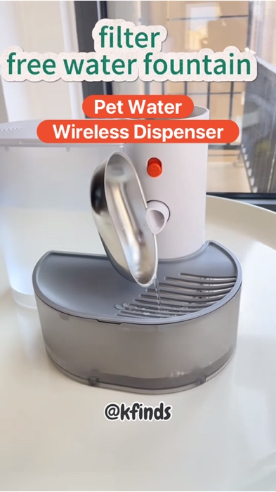 Pet Water Wireless Dispenser #ShopeeChoiceGlobal #Kfinds #petsmartwaterdispenser  #petwaterdispenser