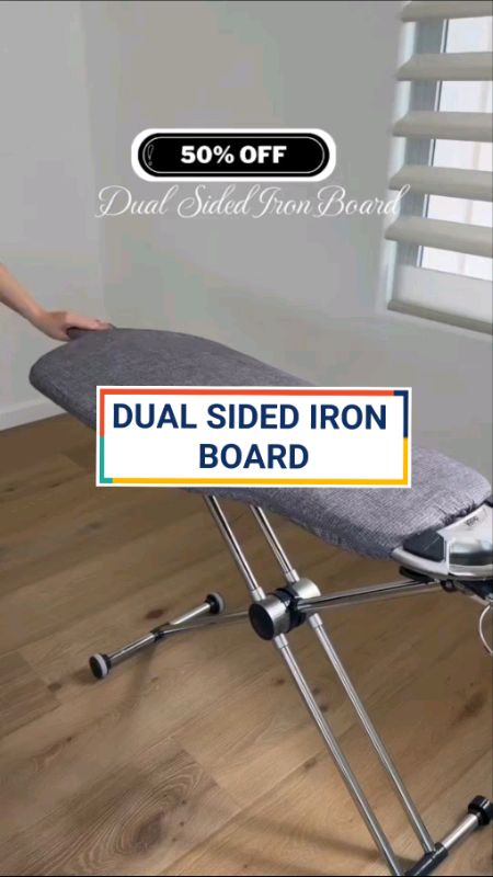 IRONING BOARD WITH SAFETY IRON REST #FreeCoinsInShopeeVideo #MasMuraSaShopee