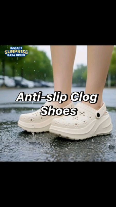 Anti-slip clogs #FreeCoinsInShopeeVideo #MasMuraSaShopee #clogs #antislip #shoes #clogshoes #waterproof #comfyshoes #sandals