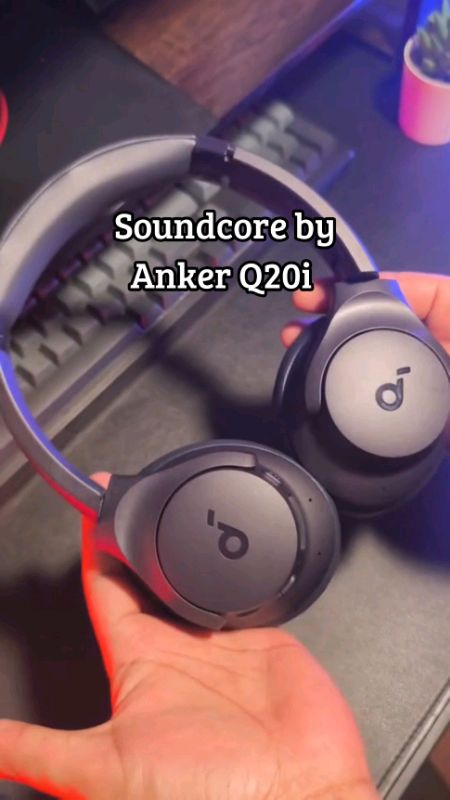 Soundcore By Anker Q20i Headphone Noise Cancelling #soundcoreheadphone #soundcore #soundcoreq20i #anker #headphone #bluetoothheadphone #Wireless #fyp
