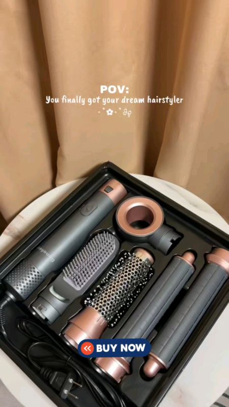 5in1 Stayoung Hair Styler #shopeefinds #stayoung #hairstyler #hairessentials #tableset