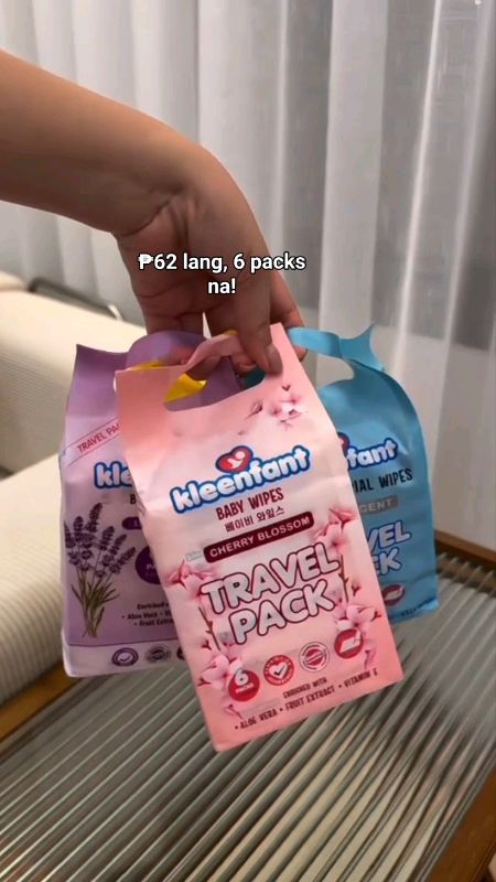 Click the orange basket to order. #travelpackwipes #kleenfantwipes
