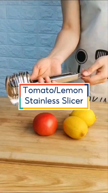 Slicer Fruit Divider with Handle Tomato and Lemon Slicer #FreeCoinsInShopeeVideo #MasMuraSaShopee #cutter #fruitcutter #kitchentool #Recos #sulit #fyp