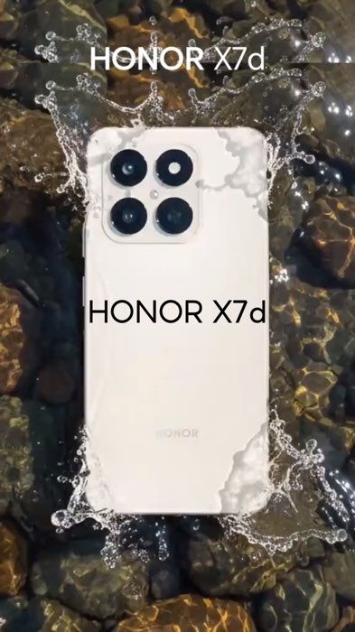 Powered by HONOR X7d, inspired by life| #honor #X7D #honorx7d #6500mah #ip65 #waterresistance #honorphone #honormobile #AIPowered  #dropresistance 📲