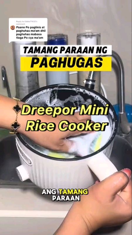 Dreepor Mini Rice Cooker #dreepor #miniricecooker #FreeCoinsInShopeeVideo #MasMuraSaShopee #ShopeePHPaydaySale #HugotSaShopee #WishlistMoSagotKo