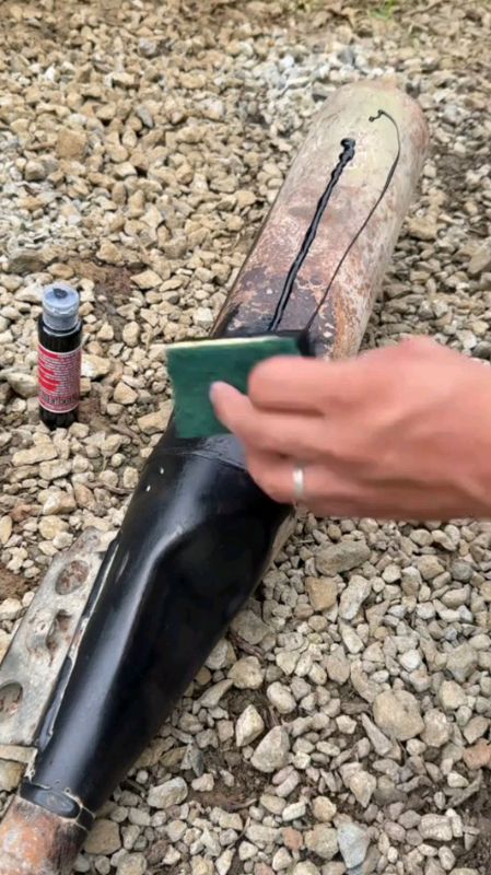 Old to new finish ? Back to Black Paint Restorer restores black paint and trim. #PaintRestorer #AutoDetailingPH #shopeefinds