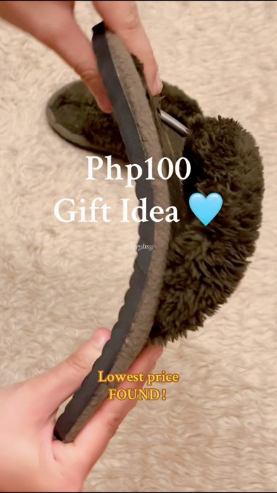 🎄Looking for around 100 gift?! 🩵❤️Checkout mo na agad with discount vouchers! Sipit type #giveaway #budgetfashion #slippers #furry #flipflop